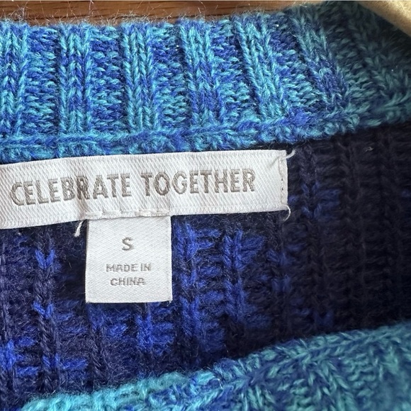 Celebrate Together “Yeti to Party” Ugly Christmas Sweater Women’s/Unisex Size S - Picture 8 of 9